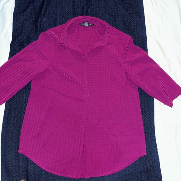 Zac & Rachel Fuchsia Blouse(0043) - Picture 1 of 5